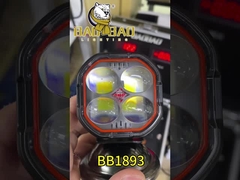 4 LED Branco Vermelho Amarelo Projetor Lâmpadas LED Luz Para Motos Para Carros