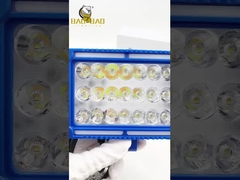 21 Faróis de motocicleta LED Branco Amarelo Flash Alumínio Azul
