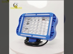 42 Luz LED Vermelho Azul Branco Amarelo Flash Alumínio Casca Azul Farol de motocicleta