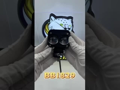 25W Alumínio Branco Amarelo 80V Motocicleta LED Luz de nevoeiro amarelo