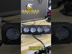 Plástico 4 contas Branco Amarelo Flash Vermelho Disponível Bicicleta Decoração Parte