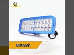 30 contas de plástico Branco Amarelo Flash Disponível Bike Fog Light For CG125