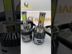 Azul Branco Amarelo Flash Metal Disponível Lente Farol de motocicleta lâmpada LED