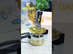 H4 H7 H11 9005 9006 Metal Branco Luzes Flash Luz Faróis LED Peças para automóveis