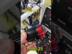 46W Metal Branco Amarelo Auxiliar de Motocicleta LED Mini Lâmpada de Neblina