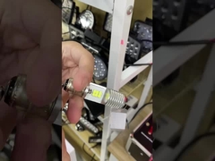 16W lâmpada de metal branco mini LED de condução luz H4 BA20D biciclo farol