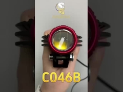 80V Alumínio Branco Amarelo Flash Mini Lente LED Farol Luz de nevoeiro Disponível