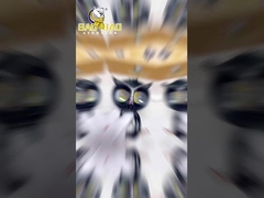 Forma de coruja Alumínio Branco Amarelo Dual Color Motorcycle LED Fog Light