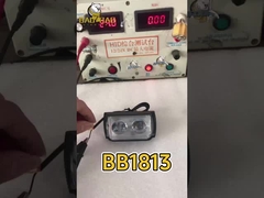 Metal plástico 2 LED Branco Amarelo Dual Color RGB Projector Luz de nevoeiro