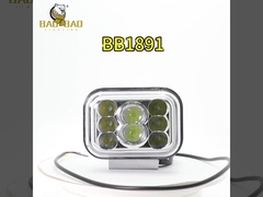 8 contas 80V Metal RGB Branco Amarelo Motorcicleta LED Lâmpada Estabilizada Peças sobressalentes