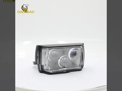 80V 3 Beads Metal Dual Color Flashing Vermelho Azul Motorycylce LED lucency foco