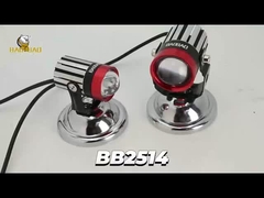 Luzes Brancas Amarelas Luzes de Neblina Alumínio 12-80V Luzes de Motocicleta BB2514
