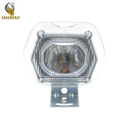 Lucency Casing Multicolor Flash Motorcycle LED Spotlight Peças
