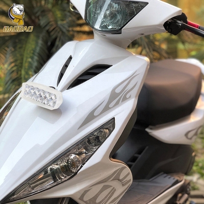 12V 12 feixe flash LED de cores múltiplas para peças de motocicletas