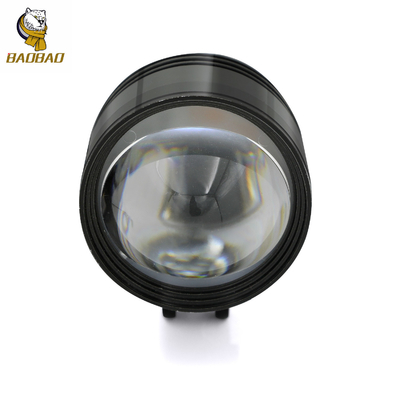 Casca de alumínio Flash amarelo branco 24V Lâmpada LED de motocicleta