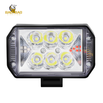 Lâmpadas LED de metal vermelho para motocicleta