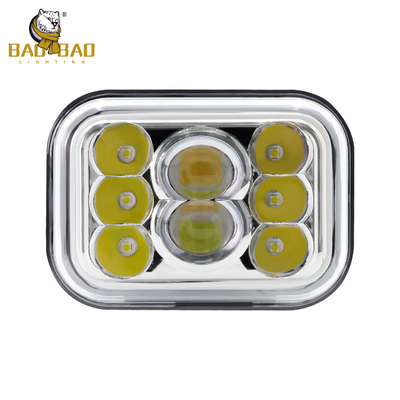 Novas Chegadas 8 contas 80V Branco Amarelo Metal Motocicleta LED Luz de Nevoeiro