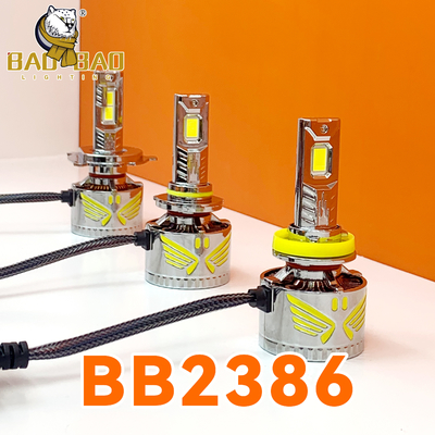 Lâmpadas LED de ferro dourado lâmpada LED impermeável H4 H7 H11 9006 9005 Lâmpadas LED para carro