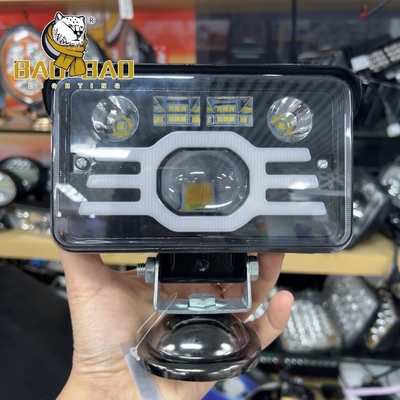 3 polegadas de luz de trabalho LED Branco Amarelo Dupla cor Para caminhão Para carro 4x4 Acessórios